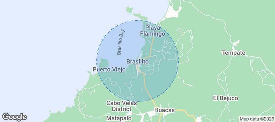 Brasilito Airbnb map